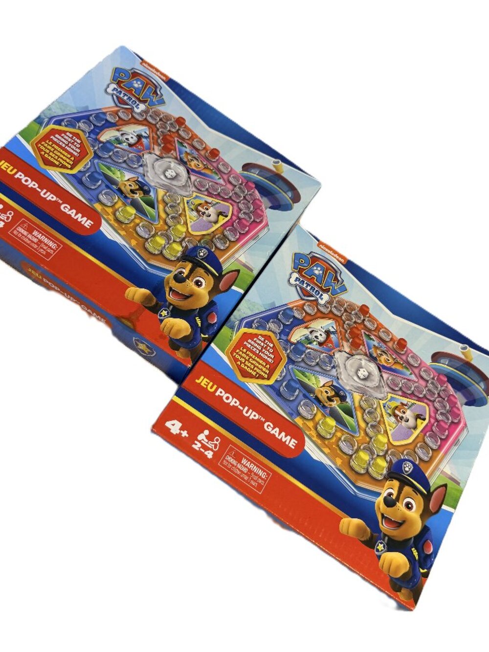 PAW Patrol Pop Up game Kids Toys Activity 4+ New Bundle of 2